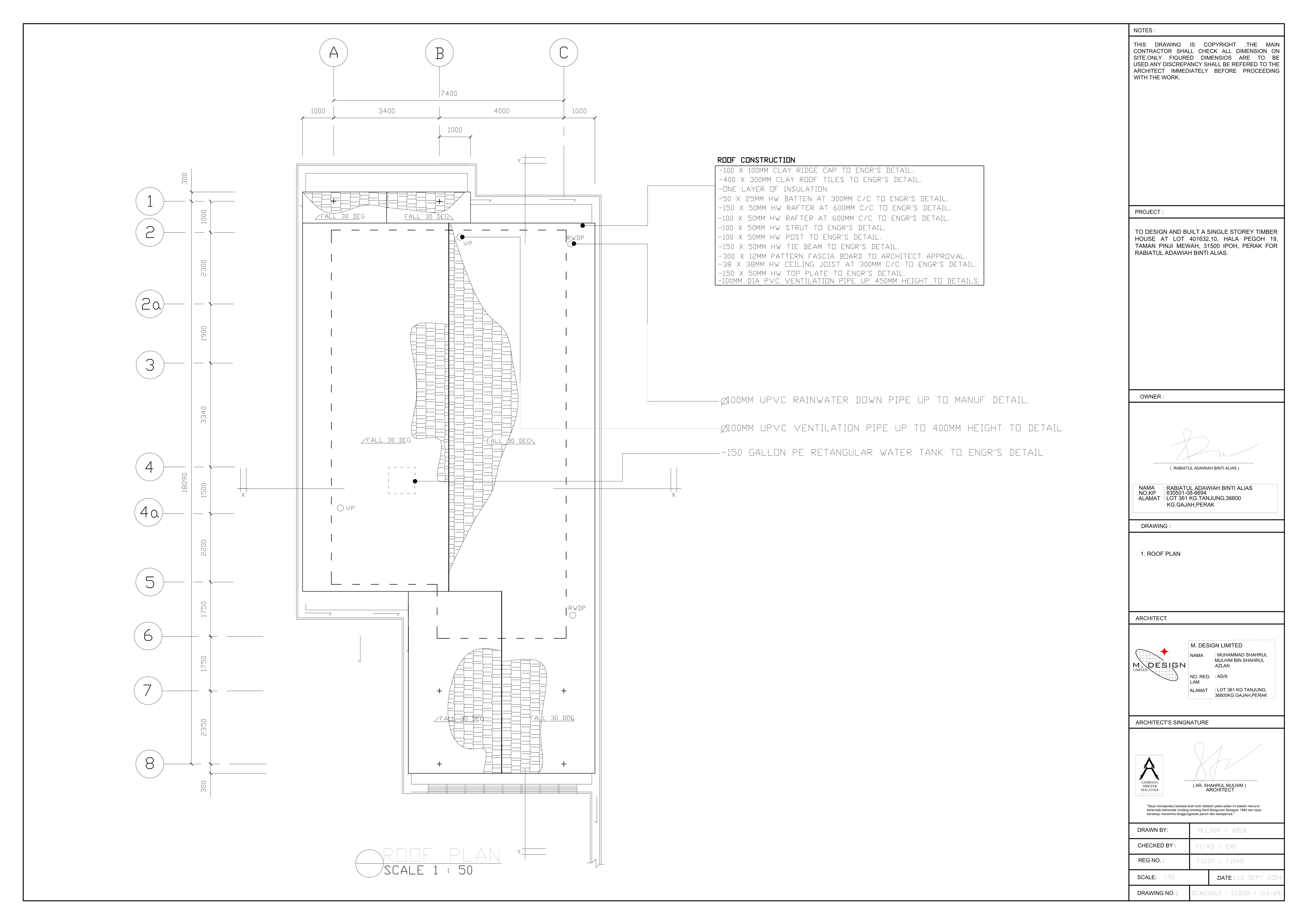 Timber House subject drawing 04
