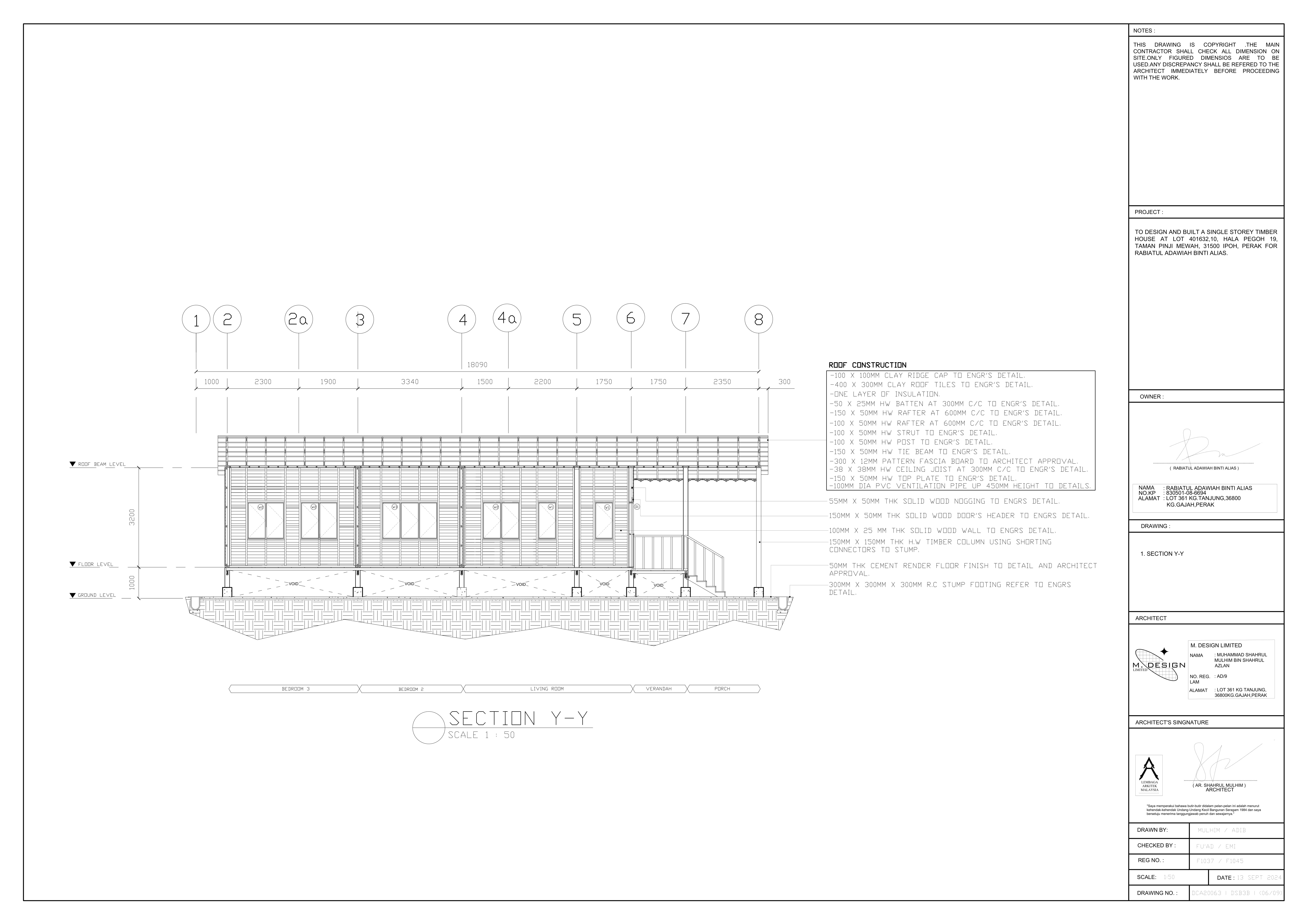 Timber House subject drawing 06