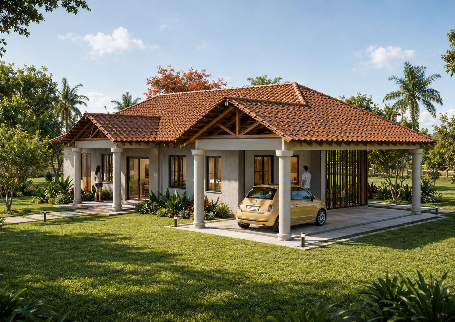 Single Storey Bungalow perspective preview