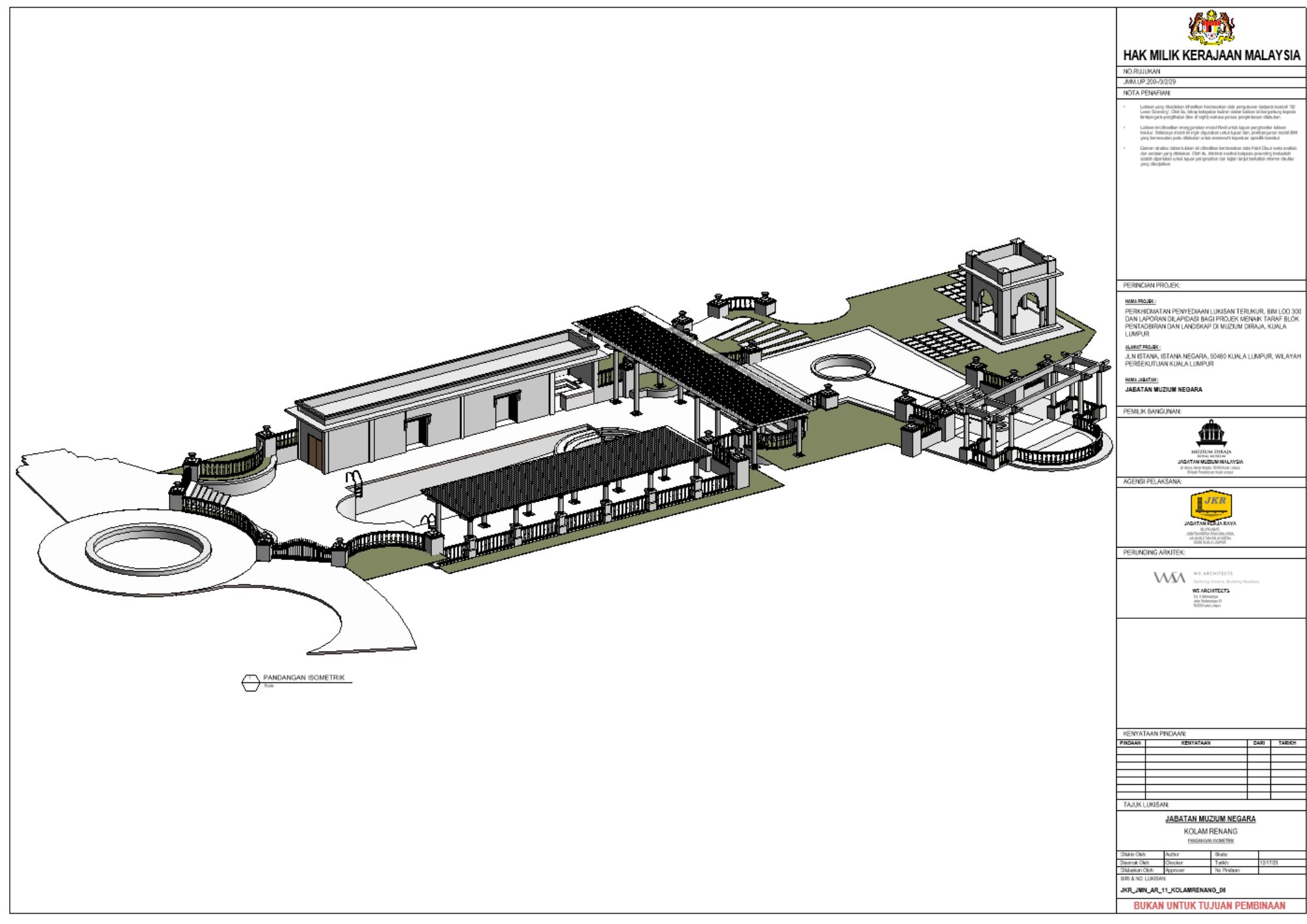 The Royal Museum project image and drawing 01