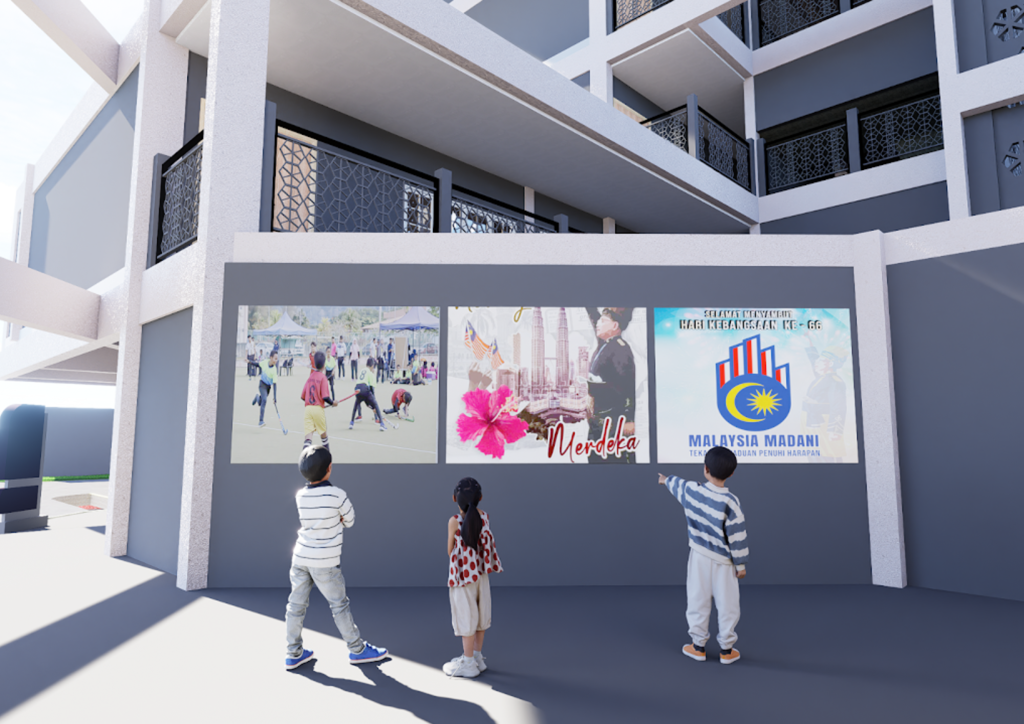Anugerah BIM JKR 2025 “Model Reka Bentuk BIM (Akademik)” image 03